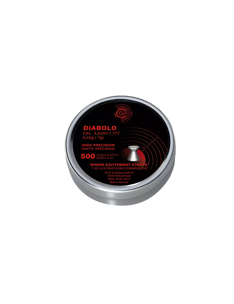 PLOMBS GECO DIABOLO 4.5/500
