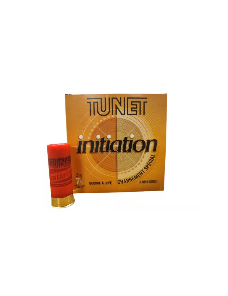 CARTOUCHES TUNET INITIATION CAL12 PB N°71/2 BJ 21GR