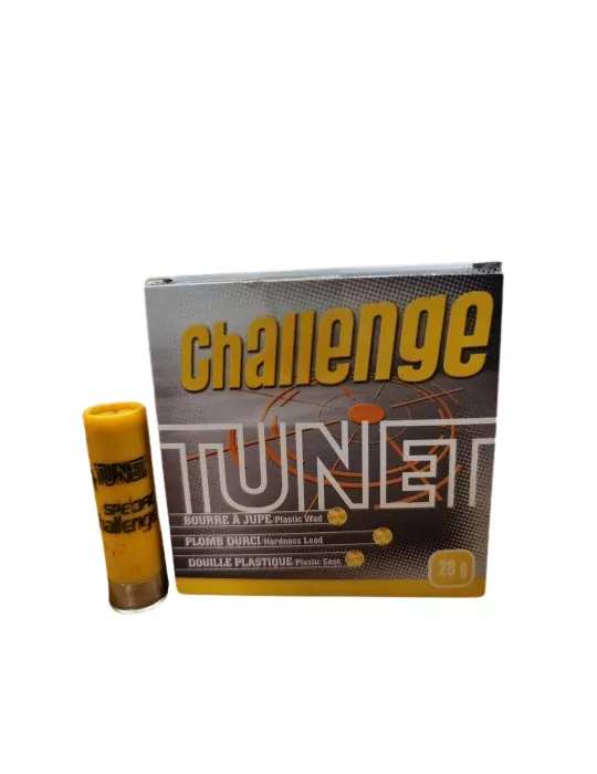 CARTOUCHES TUNET CHALLENGE CAL20 PB N°7 1/2 OU 9 BJ 28GR