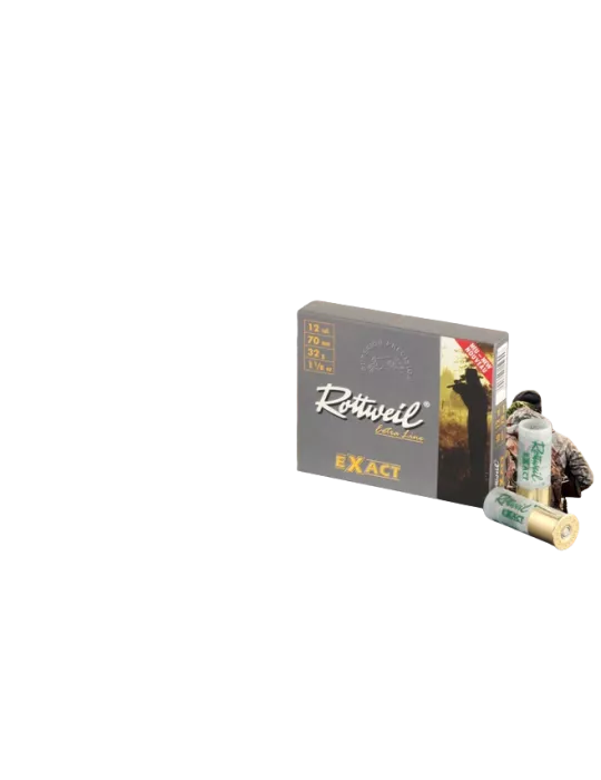 CARTOUCHES A BALLES ROTTWEIL EXACT CAL20/70 26GR