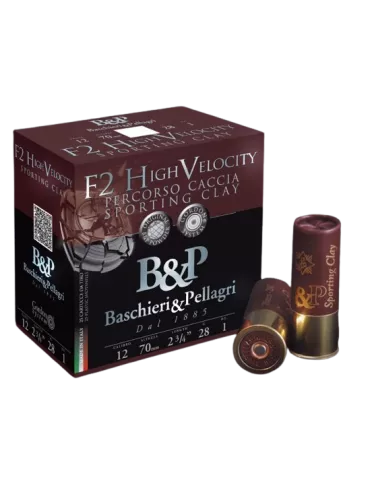 CARTOUCHES B&P SPORTING HIGHT VELOCITY CAL12/70 PBN°7.5 28G BJ