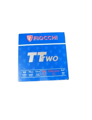 CARTOUCHES FIOCCHI TT TWO CAL12/70 PBN°7.5 28G BJ