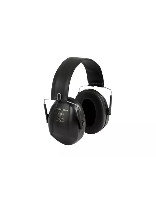 CASQUE PELTOR BULL'EYE I NOIR AVEC SERRE-TETE PLIABLE