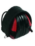 CASQUE PELTOR SPORTAC ANTI-BRUIT COQUILLES NOIRES / ROUGES