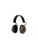 CASQUE PELTOR SPORTAC ANTI-BRUIT COQUILLES VERTES / ORANGES