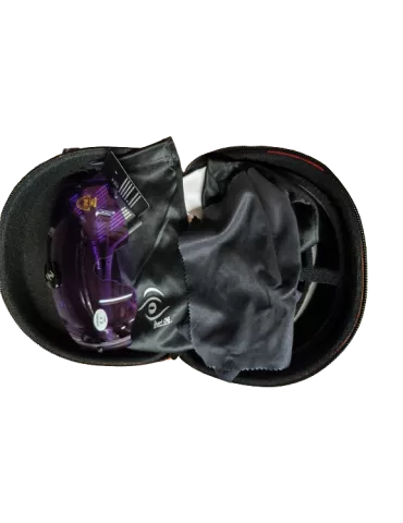 LUNETTE DE PROTECTION SHOOT-OFF PREMIUM 1 VERRE MONTURE FIBRE DE CARBONE ARMEE NOIR COULEUR 6