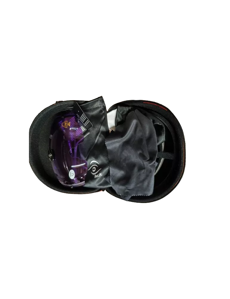 LUNETTE DE PROTECTION SHOOT-OFF PREMIUM 1 VERRE MONTURE FIBRE DE CARBONE ARMEE NOIR COULEUR 6