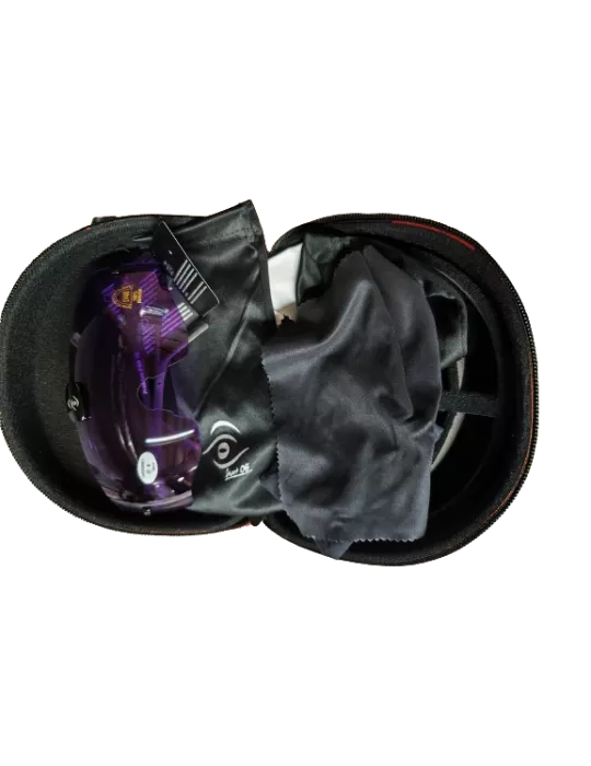 LUNETTE DE PROTECTION SHOOT-OFF PREMIUM 1 VERRE MONTURE FIBRE DE CARBONE ARMEE NOIR COULEUR 6