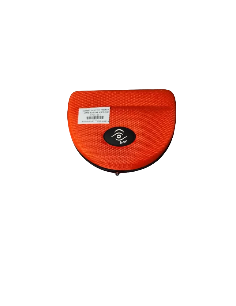 LUNETTE DE PROTECTION SHOOT-OFF PREMIUM 1 VERRE MONTURE FIBRE DE CARBONE ARMEE NOIR COULEUR 6