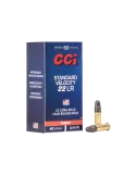 CARTOUCHES CCI STANDART 22LR 40GR BOITE DE 50