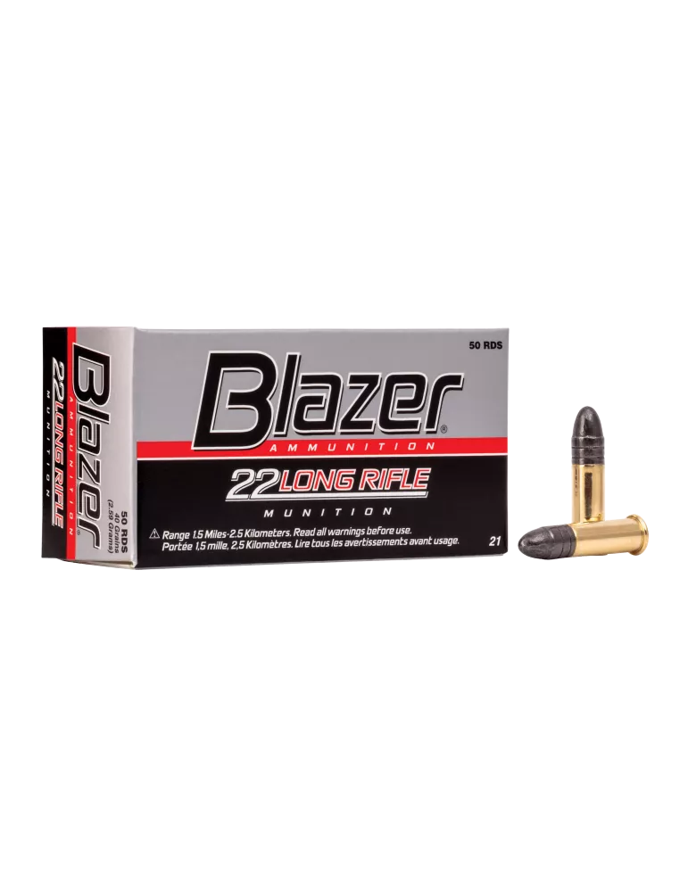 CARTOUCHES CCI BLAZER 22LR 40GR BOITE DE 50