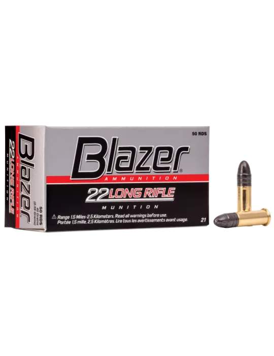 CARTOUCHES CCI BLAZER 22LR 40GR BOITE DE 50