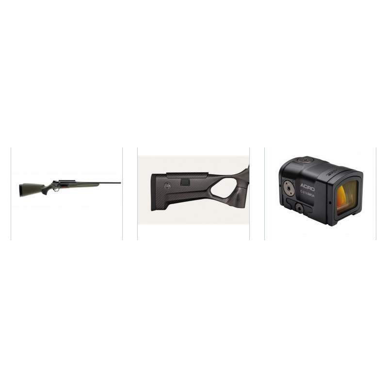 PACK CARABINE BERETTA BRX1 + CROSS CARBONE + POINT ROUGE AIMPOINT