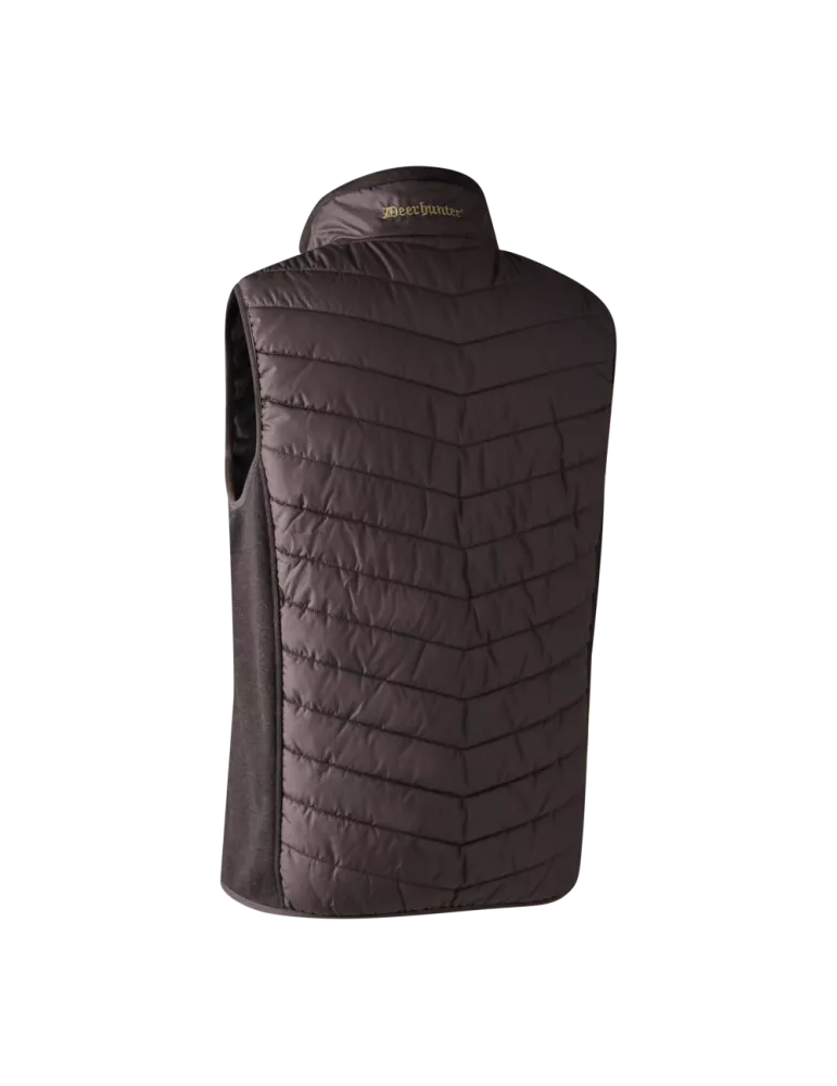 GILET DOUDOUNE DEERHUNTER MOOR AVEC TRICOT PRUNE