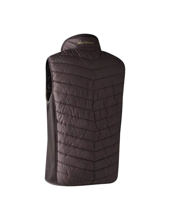 GILET DOUDOUNE DEERHUNTER MOOR AVEC TRICOT PRUNE