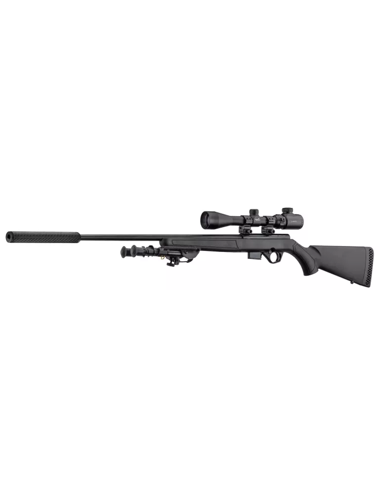 PACK MOSSBERG PLINKSTER 817 17HMR SYNTHE 3-9X40 + MOD + BIPIED