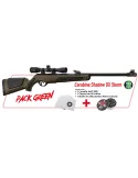PACK GAMO GREEN CERISE 2024 SHADOW DX GREEN STORM 19.9J + LUNETTE 4X32 WR + CIBLES + PLOMBS