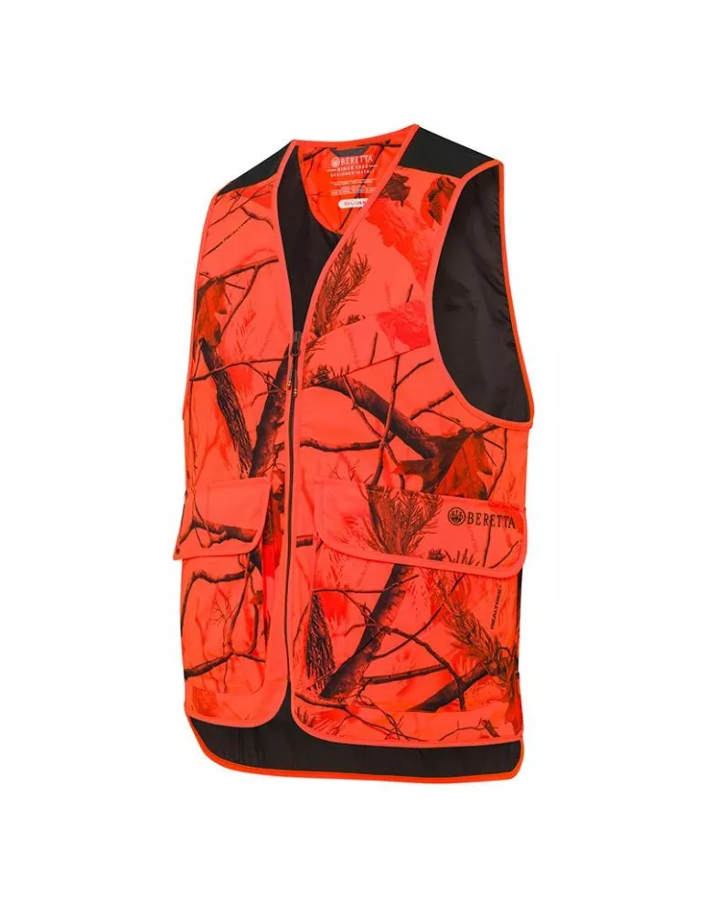 GILET BERETTA SYMMER CAMO REALTREE ORANGE