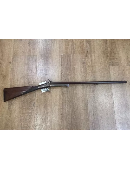Fusil juxtaposé à chiens artisan belge cal.28