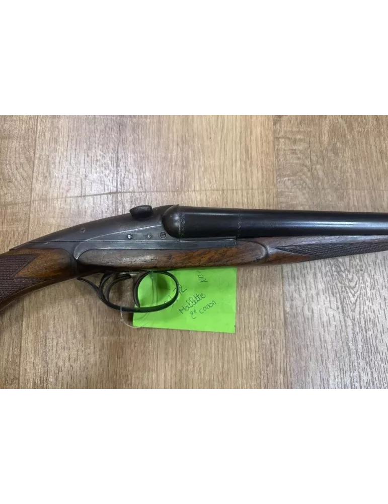 Fusil juxtaposé Darne R12 cal.16 avec second canon