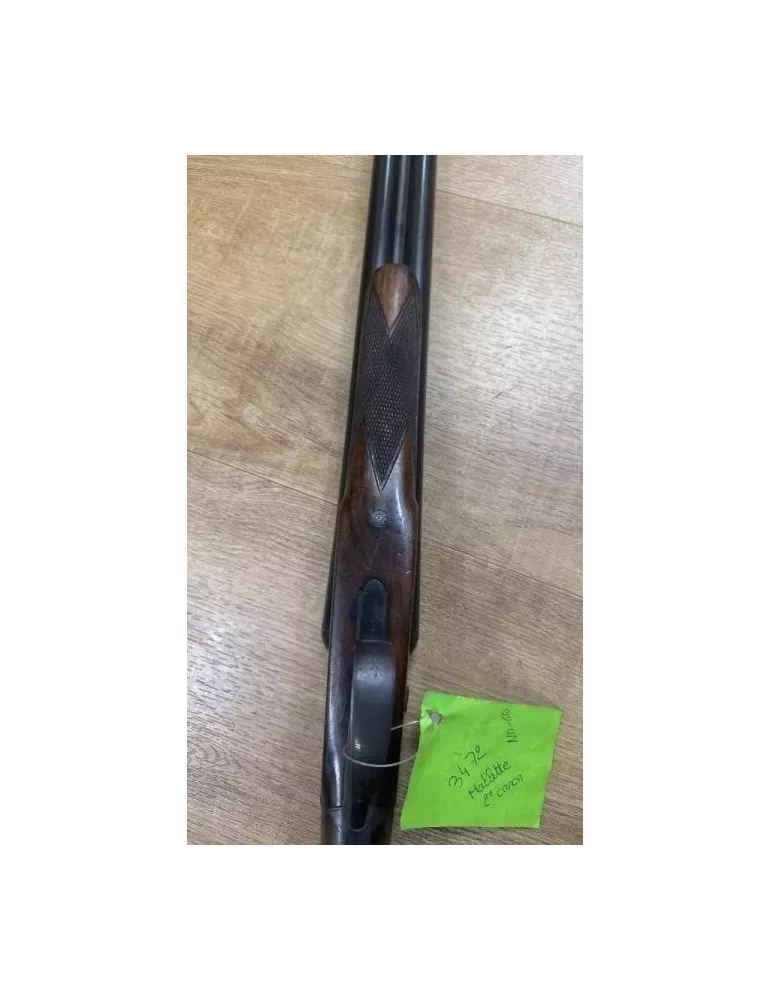 Fusil juxtaposé Darne R12 cal.16 avec second canon