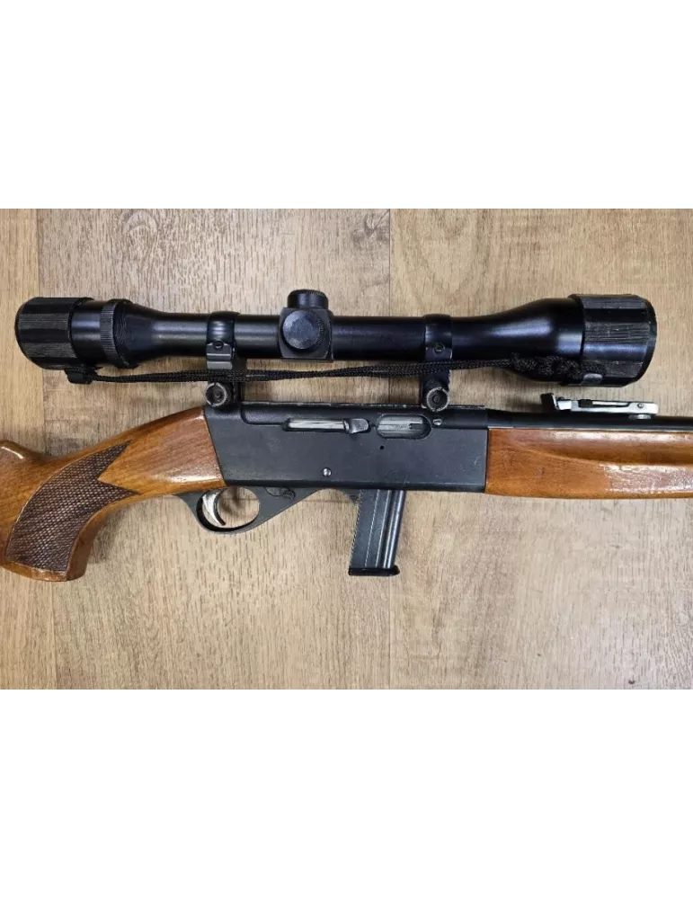 Carabine semi-automatique Anschütz modèle 520 cal.22lr + lunette 4x40