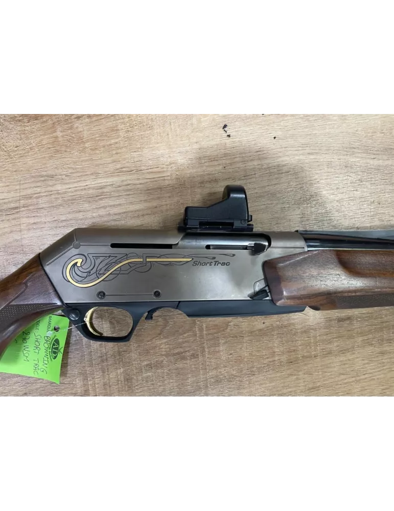 Carabine semi-automatique Browning Bar ShortTrac cal.270WSM + point rouge NikkoStirling Pro T