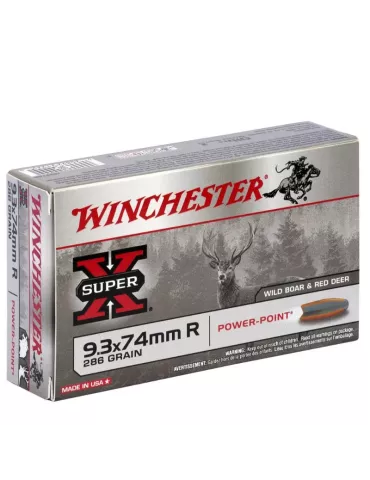 Balles Winchester Power Point cal.9.3X74R