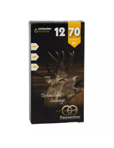 Cartouches balle Sauvestre 28g cal.12/70 x6