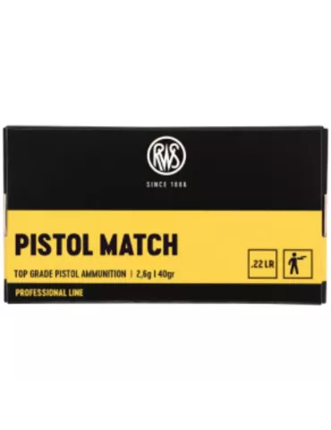 Balles RWS Pistol Match  cal.22LR x50
