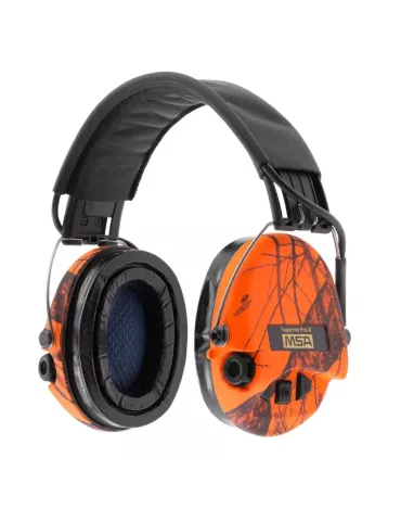 Casque Sordin MSA Supreme Pro X orange